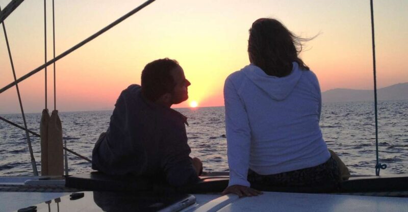 Mykonos: Sunset Yacht Cruise for Adults-Only With Transfers - Included Amenities