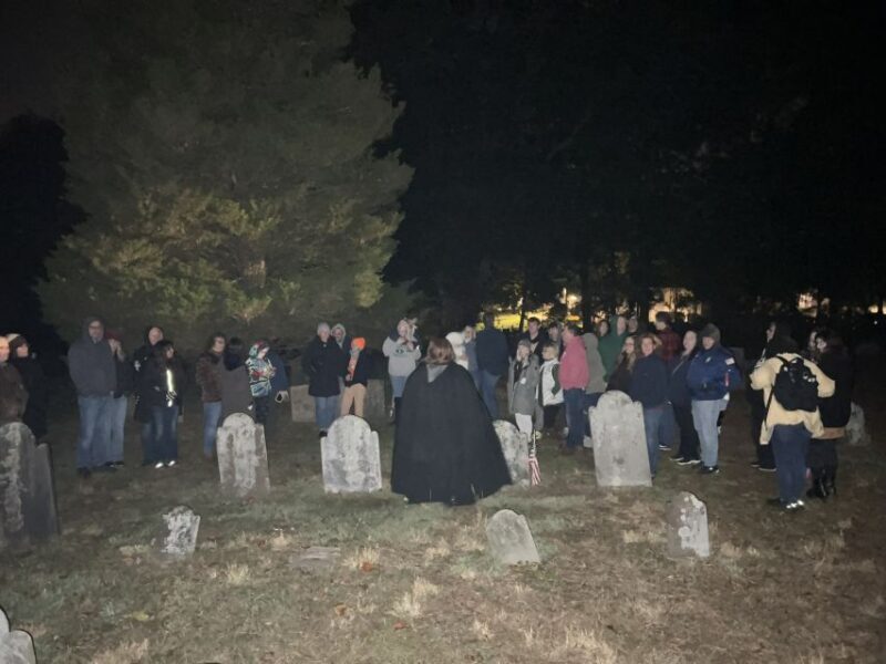 Mystic: Guided Graveyard Ghost Tour by Moonlight - Key Points