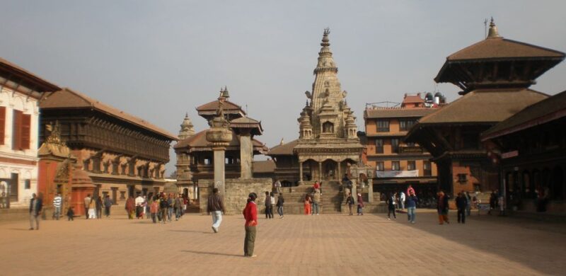 Nagarkot Sunrise With Changu Narayan and Bhaktapur Day Tour - Exploring Bhaktapur Durbar Square