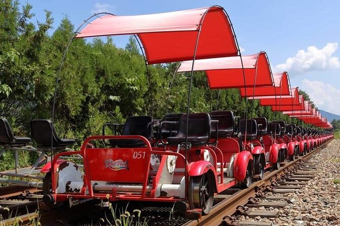 Nami Island & Garden of Morning Calm & Gangchon Railbike Tour - Ideal for Families and Groups