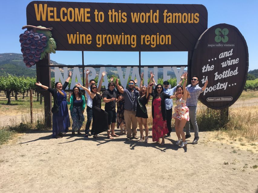 Napa Valley: Daily Charter Transportation Around Napa Valley - Booking Information and Safety Regulations