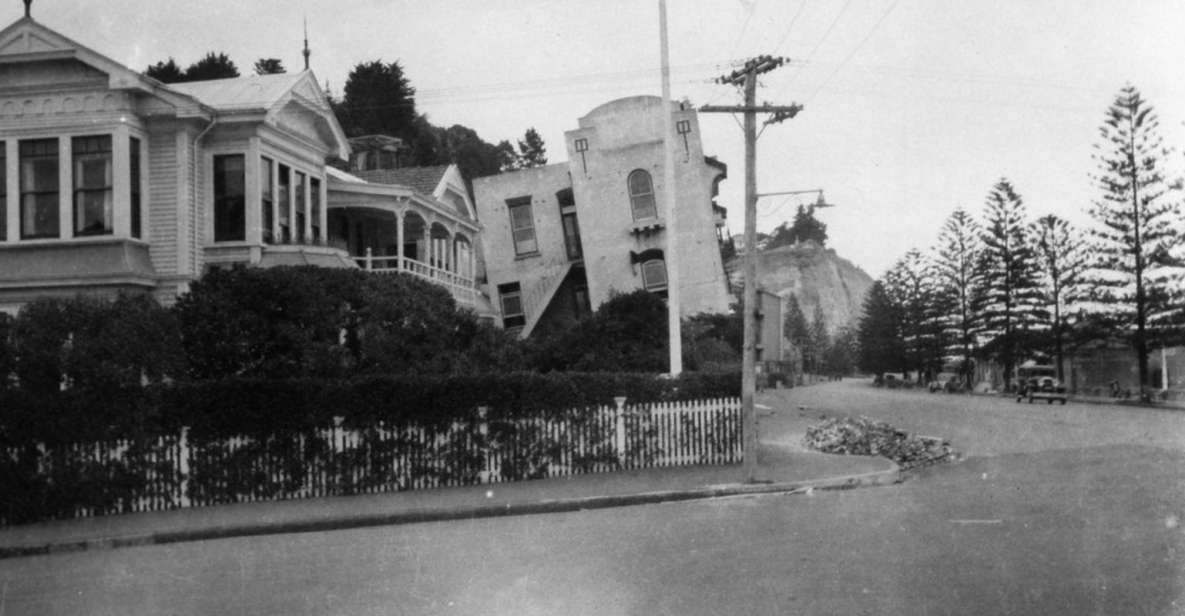 Napier: Self-Guided Earthquake Audio Tour - Key Points
