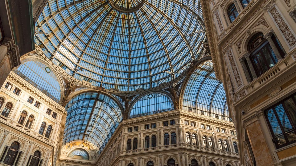 Naples: Discover via Toledo Amid History and Tradition - Crossing the Umberto I Gallery
