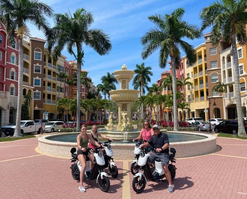 Naples Florida: Downtown Electric Moped Tour - Fun For All - An Up-C-close Look at the Tour Itinerary