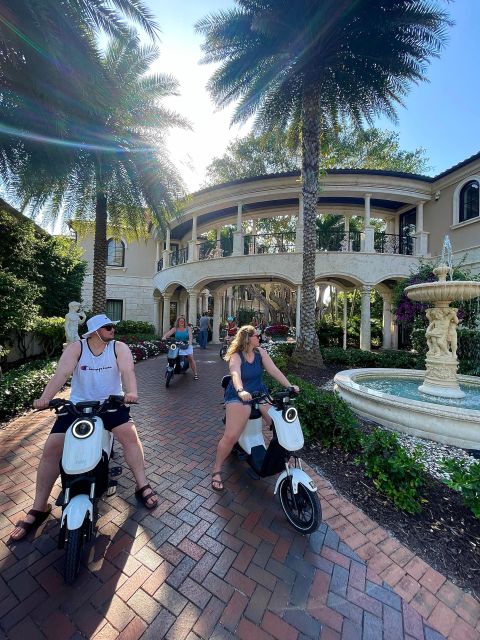 Naples Florida: Downtown Electric Moped Tour - Historic Third Street South