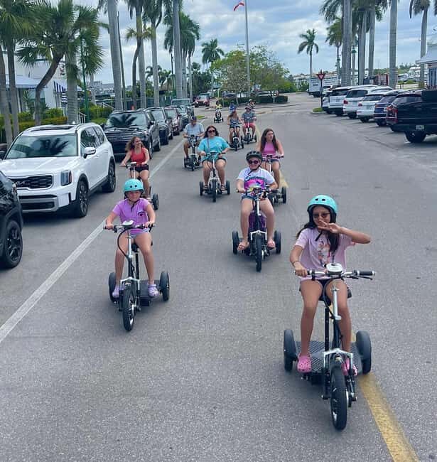 Naples Florida: Downtown Electric Trike Tour - Family Fun - Key Points