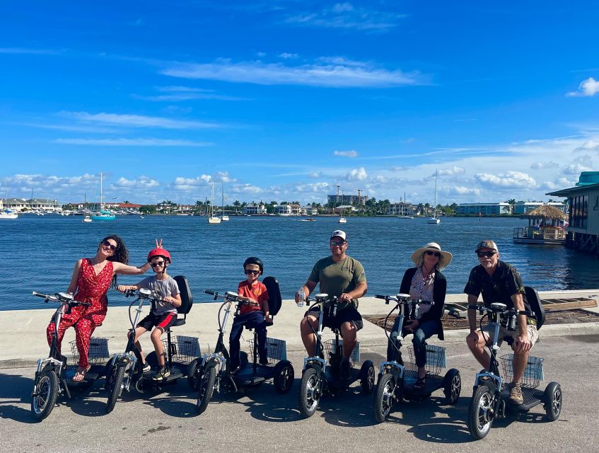 Naples Florida: Downtown Electric Trike Tour - Booking and Cancellation