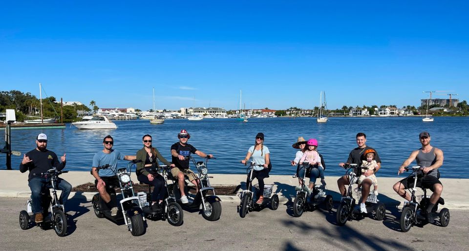 Naples Florida: Downtown Electric Trike Tour - Third Street South - Old Naples Downtown