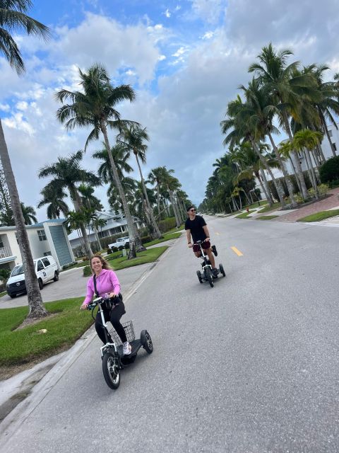 Naples Florida: Downtown Electric Trike Tour - Naples Pier - Gulf of Mexico Views