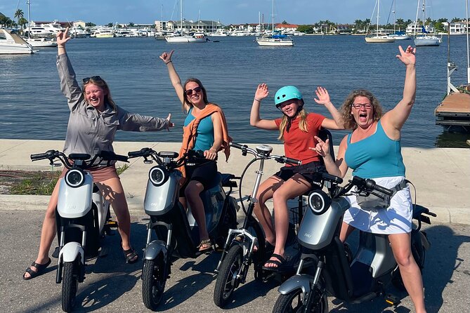 Naples Florida Electric Moped Tour - Family Fun - Easy to Ride - Good To Know