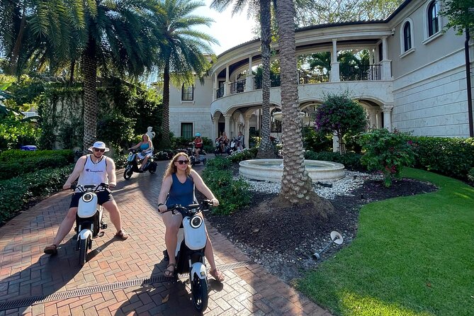 Naples Florida Electric Moped Tour - Family Fun - Easy to Ride - Pricing and Cancellation Policy