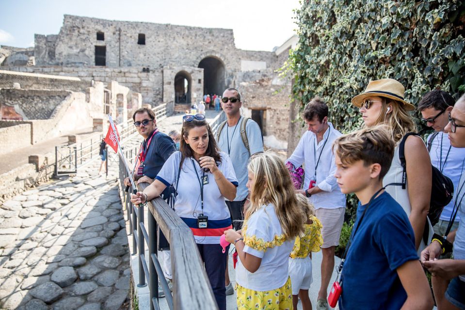 Naples or Sorrento: Full-Day Pompeii and Mount Vesuvius Tour - Exploring Pompeii Ruins