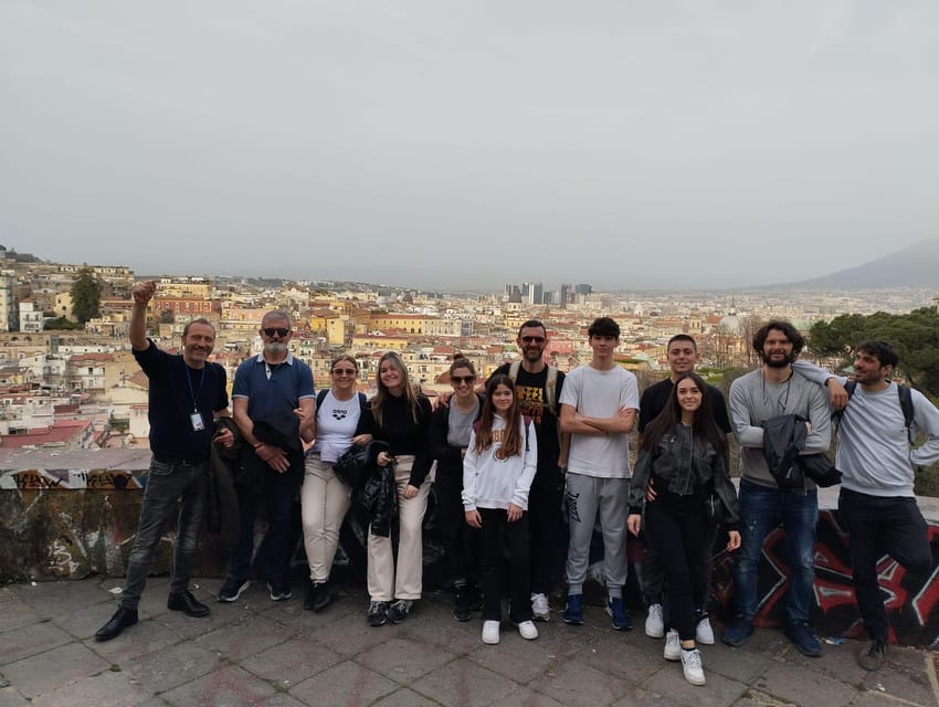 Naples Panoramic Walking Tour Thourgh La Pedamentina Scale - Tour Overview
