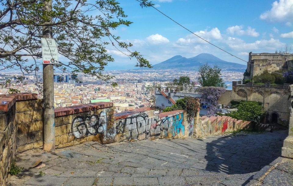 Naples Panoramic Walking Tour Thourgh La Pedamentina Scale - Tour Itinerary