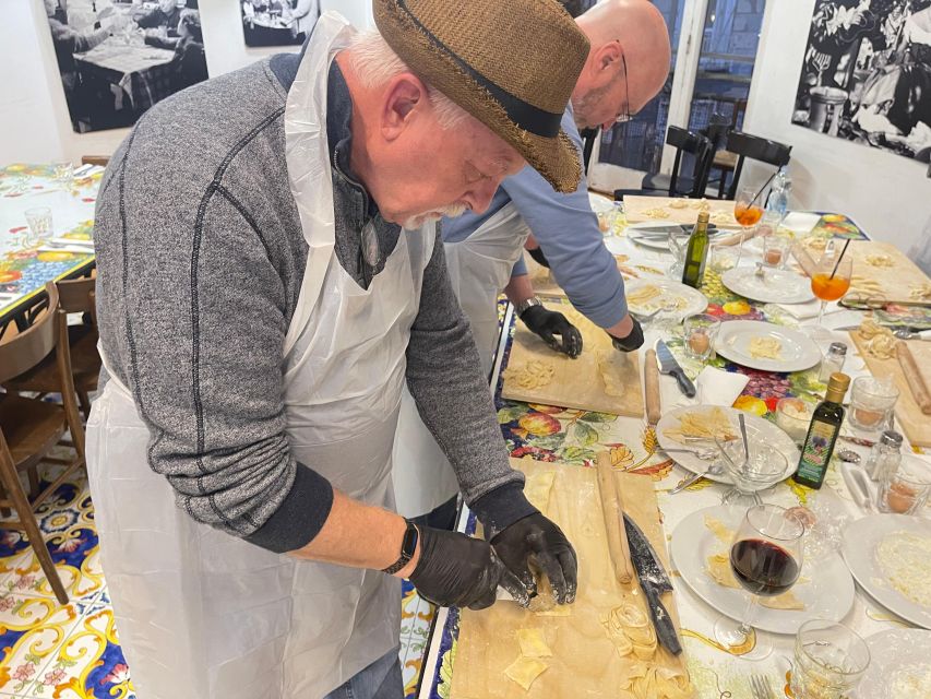 Naples: Pasta Cooking Class With Tiramisù and a Drink - Key Points