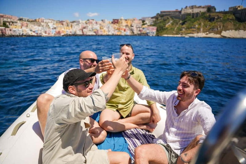 Naples Posillipo: Sunset Dinghy Tour with Aperitif and Bathing - The Value of This Experience