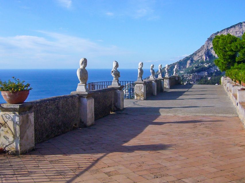 Naples: Positano, Amalfi, and Ravello Tour in a Minivan - Admiring Ravellos Views