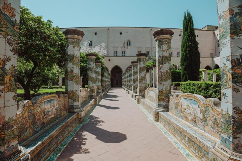 Naples: Santa Chiara Cloister Guided Group Tour - Tour Highlights
