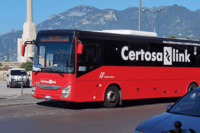 Naples: Travel From/To Charterhouse of Padula by Train+Bus - Visitor Information and Guidelines