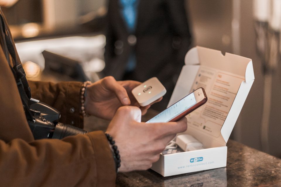 Naples: Unlimited 4G Internet in the EU With Pocket Wifi - Included in the Rental