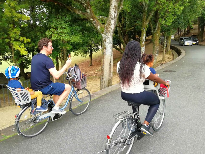 Nara: Nara Park Private Family Bike Tour With Lunch - Key Points