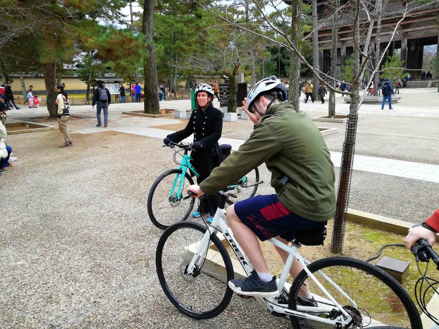 Nara: Nara Park Private Family Bike Tour With Lunch - Itinerary