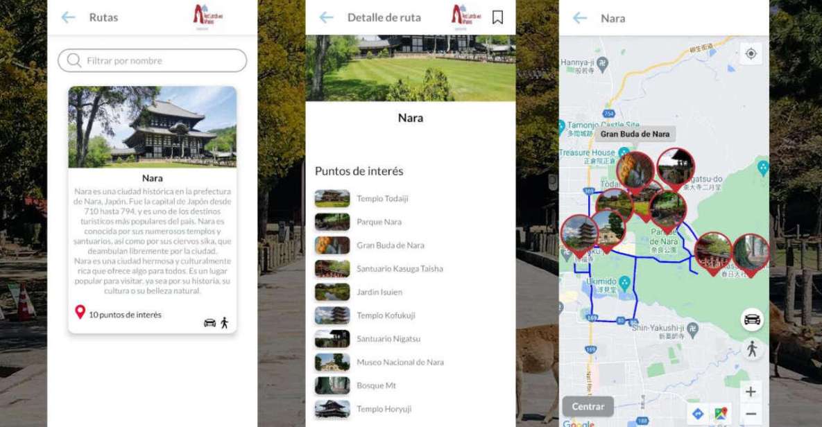 Nara Self-Guided App With Multi-Language Audio Guide - Multilingual Audio Guide Access