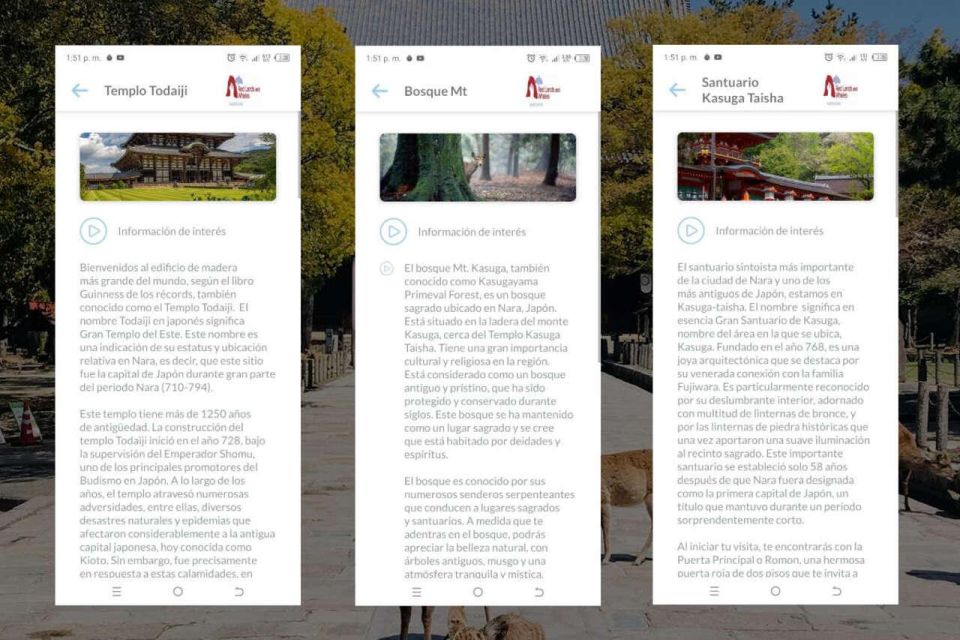Nara Self-Guided App With Multi-Language Audio Guide - Frequently Asked Questions