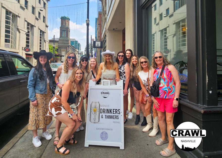 Nashville: Drinkers & Thinkers Pub Crawl - Visiting Iconic Bars and Lounges