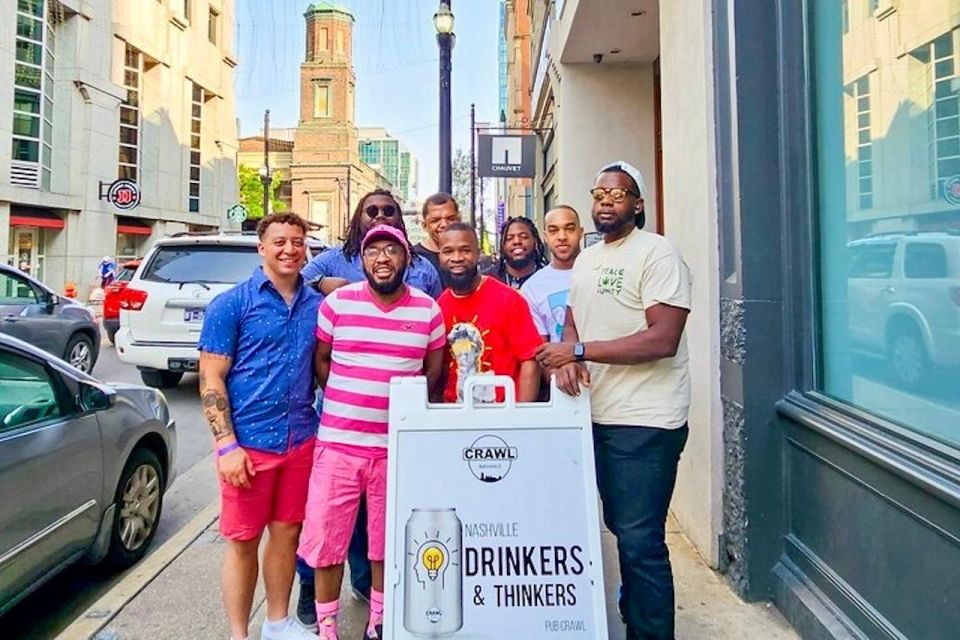 Nashville: Drinkers & Thinkers Pub Crawl - Ending in the Heart of Lower Broadway