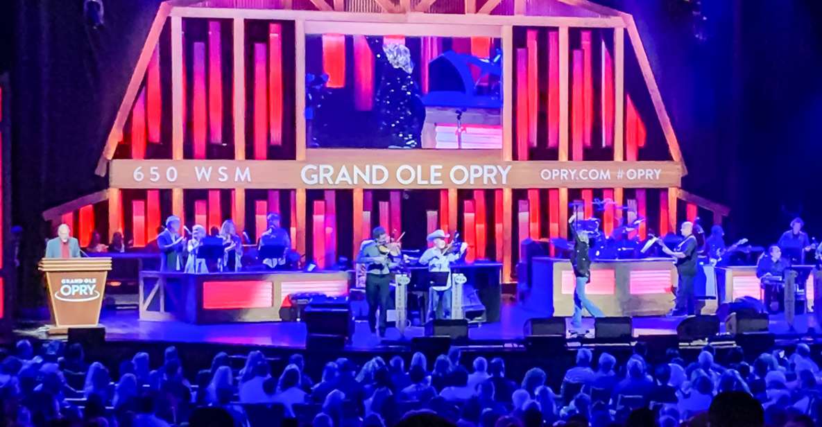 Nashville: Grand Ole Opry Show Ticket - Country Musics Historic Stage