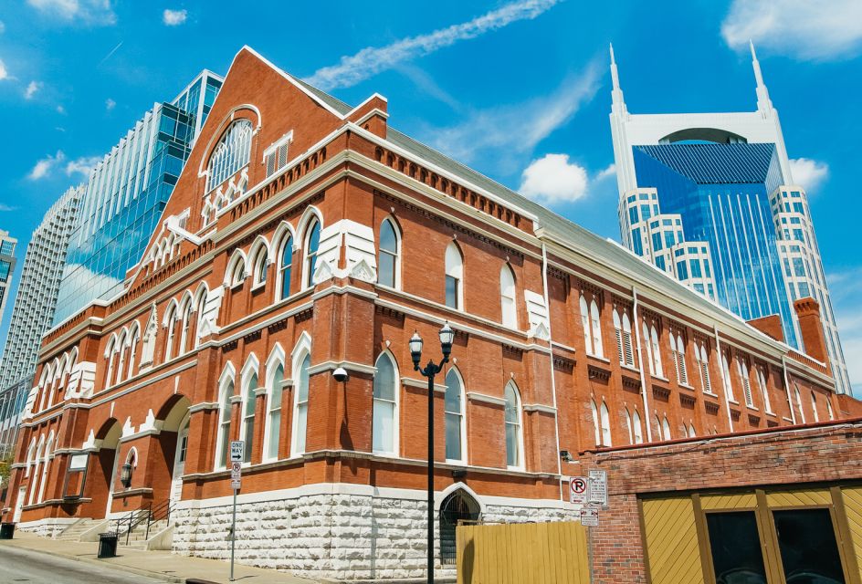 Nashville: Guided City Van Tour - Itinerary