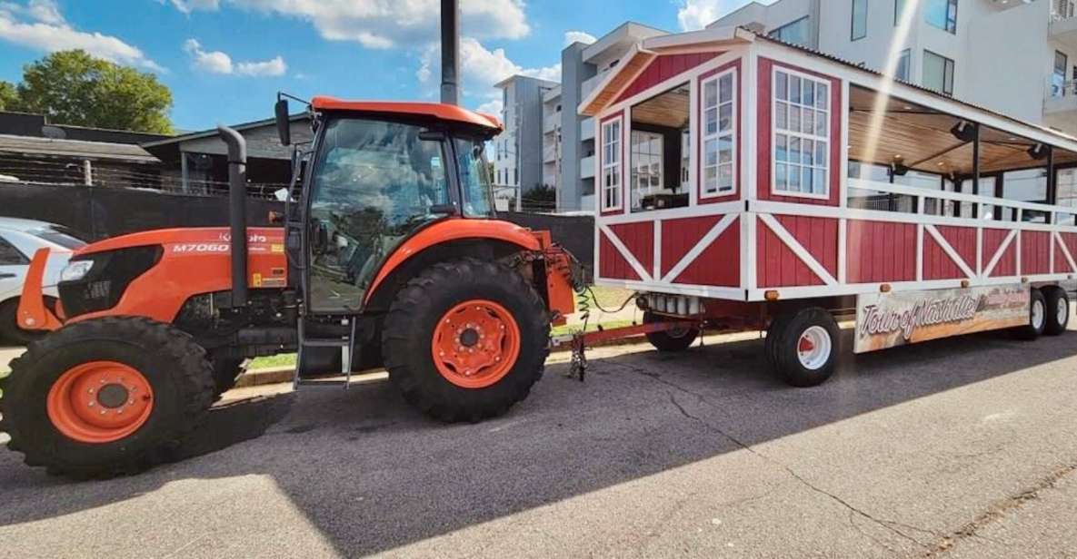Nashville: Guided Hayride Tractor Ride and Sightseeing Tour - Exploring Music Row and The Gulch