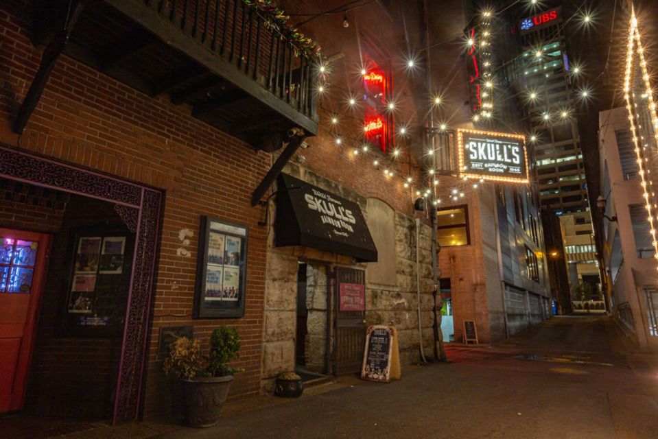 Nashville: Music City Ghosts & Hauntings Guided Walking Tour - Important Information