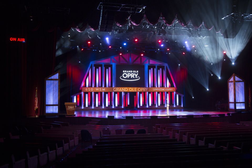 Nashville: Opry Country Classics Show at the Grand Ole Opry - Inclusions