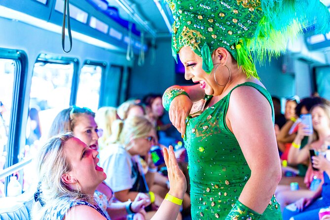 Nashville Party Bus With Drag Queen Hosts & Live Performances - Ideal for Special Occasions