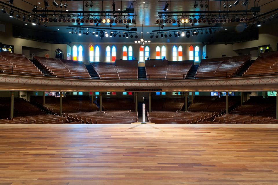 Nashville: Ryman Auditorium Self-Guided Tour - Ticket Policies and Information