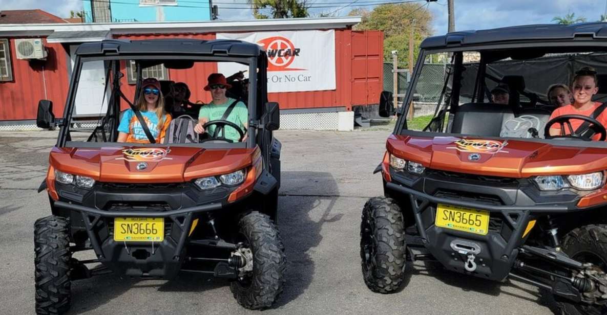 Nassau: Bahamas Island Jeep Buggy Tour With Bahamian Lunch - Included Activities