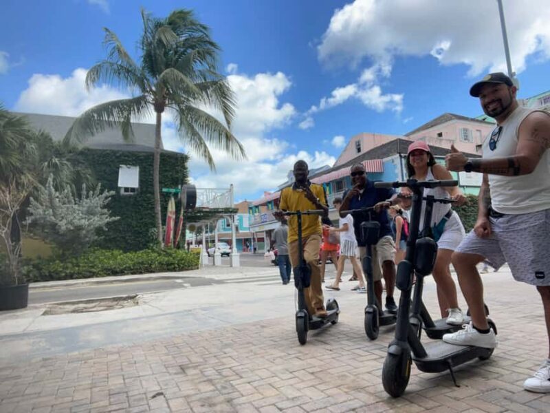Nassau: E-Scooter Tour with Food Tasting and Local Drinks - Authentic Experiences Highlighted by Reviewers