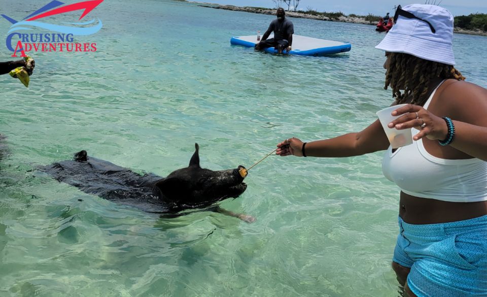 Nassau: Self-Drive Speedboat Ride and Pig Swimming Encounter - Navigating to the Destination