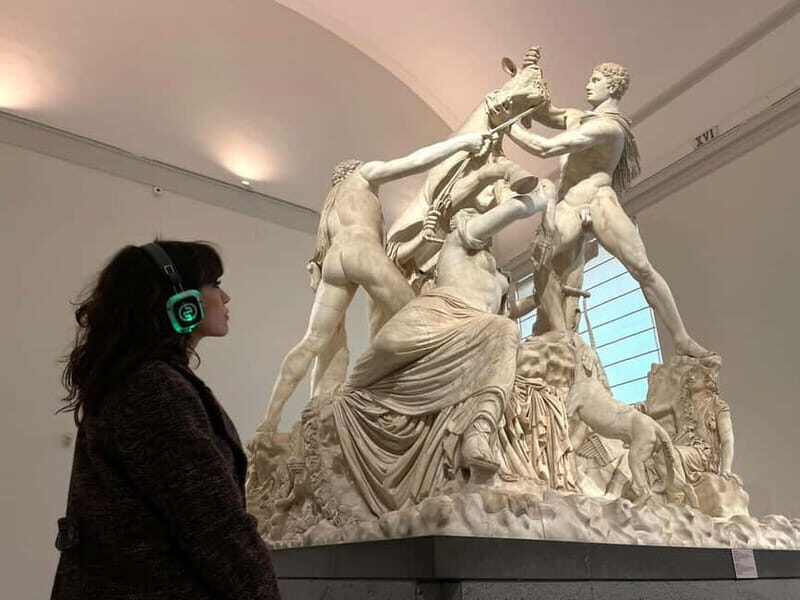 National Archaeological Museum synchronized audioguided tour without QR or app - Key Points