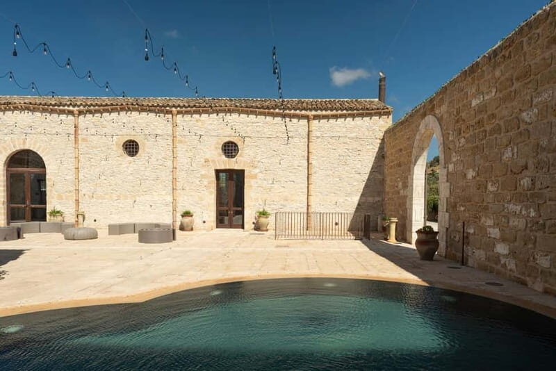 Nature and relaxation by the pool at Baglio Passofondo Estates - Introduction to the Experience
