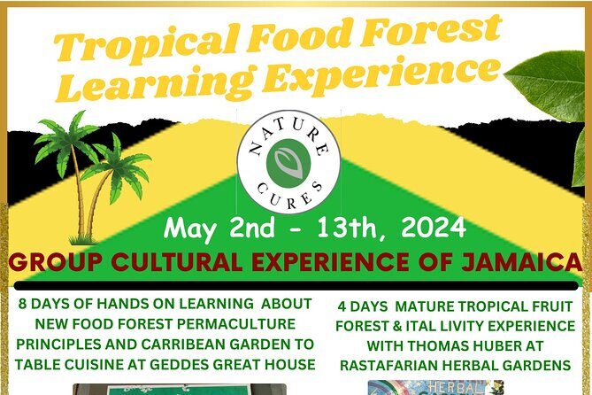 NatureCures Tropical Food Forest 12 Day Group Experience - Key Points