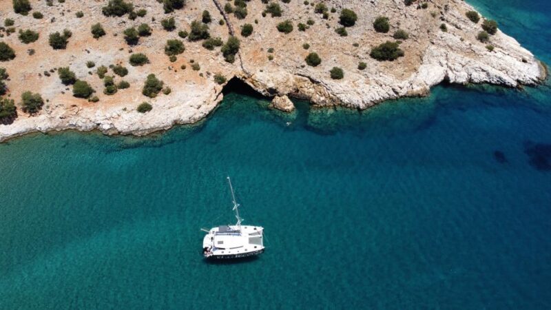 Naxos: Catamaran Cruise with Lunch & Drinks - Afternoon Relaxation and Final Water Stops