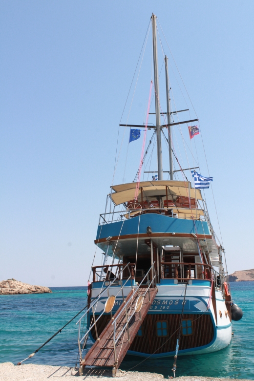 Naxos: Cruise to Rina Cave & Ano Koufonissi With BBQ Lunch - Key Points