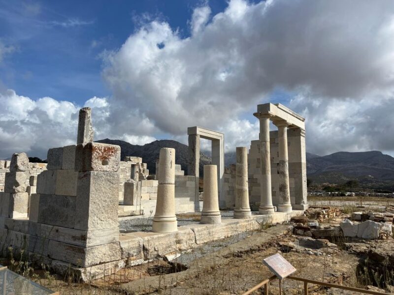Naxos: Myths & Ancient Sites with Olive Oil tasting and Wine - Key Points