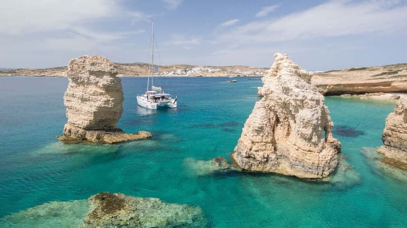Naxos: Private Half-Day All-Inclusive Catamaran Cruise - Key Points