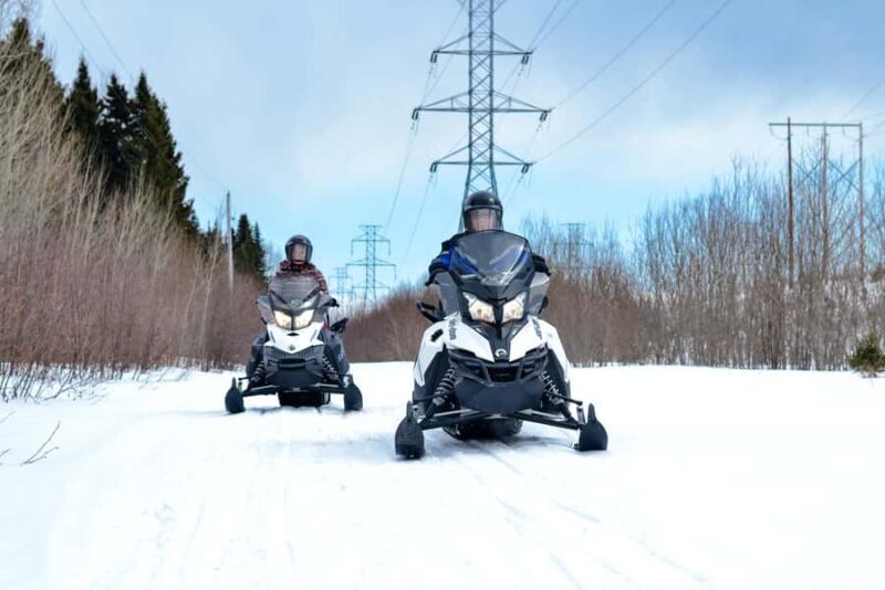 Near Tadoussac: Mont Valin and Saguenay Fjord Mini Snowmobile Raid - Key Points