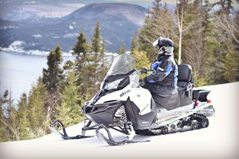 Near Tadoussac: Mont Valin and Saguenay Fjord Mini Snowmobile Raid - Who Would Love This Tour?