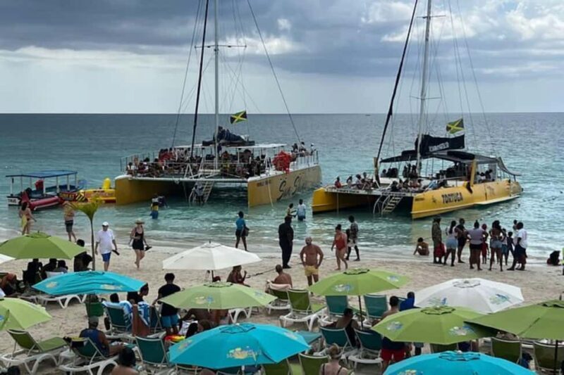Negril Beach Catamaran Cruise; Sunset, Snorkeling, and Party - Key Points